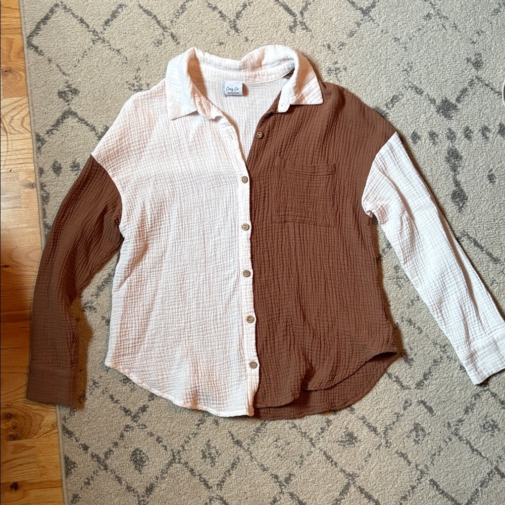 Casual Stylish Button-Up Shirt